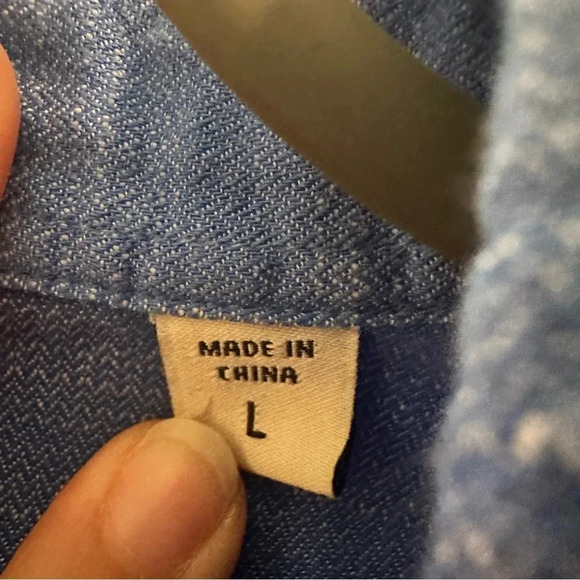 COASTAORO Men’s Button Down Size L - Picture 3 of 4